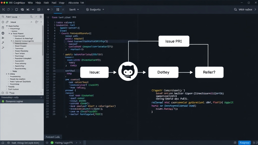 Diagram illustrating the end-to-end workflow of GitHub Copilot Workspace from issue to PR