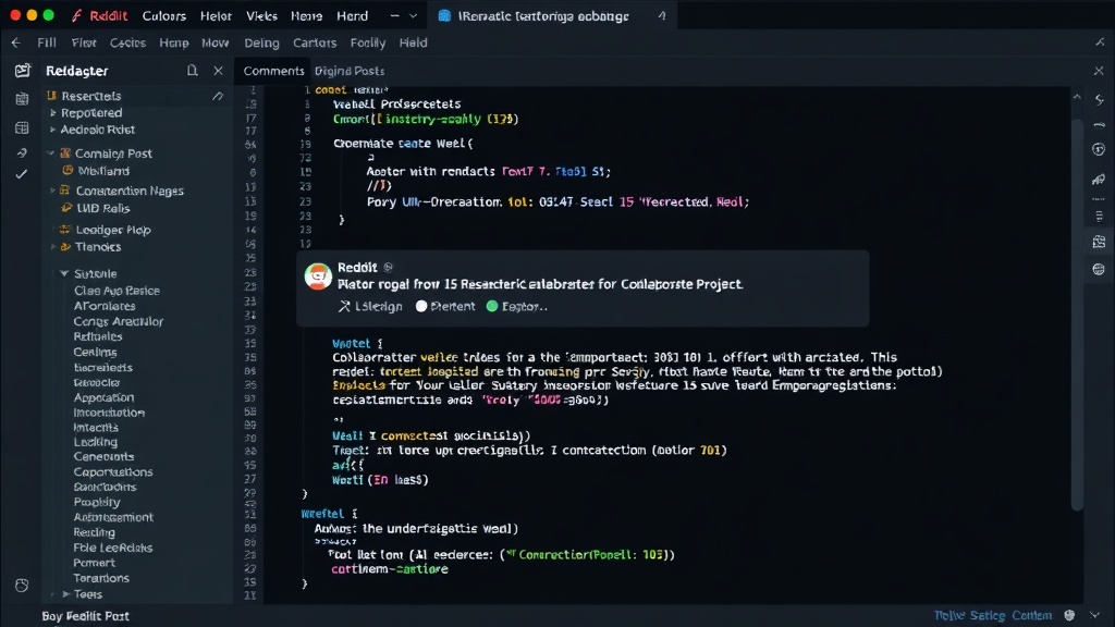 Reddit user interface showing the original post and user comments
