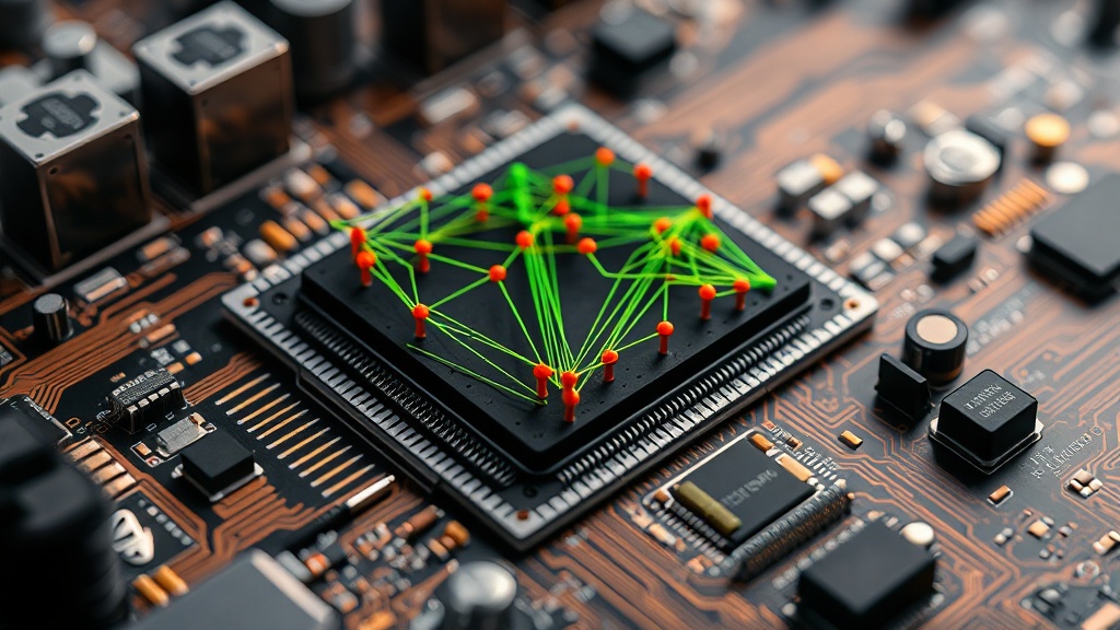 Example of a complex neural network training visualization running on a GPU
