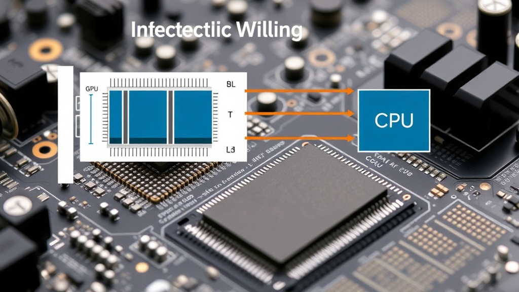 Diagram illustrating the parallel processing architecture of a GPU compared to a CPU