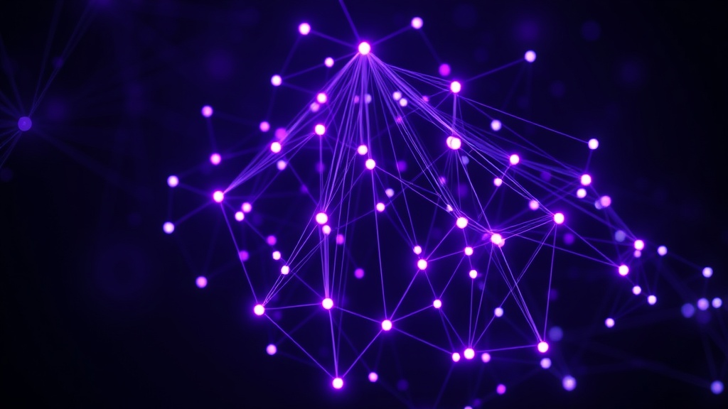 Visualisation of a Trie data structure used for prefix matching domain names