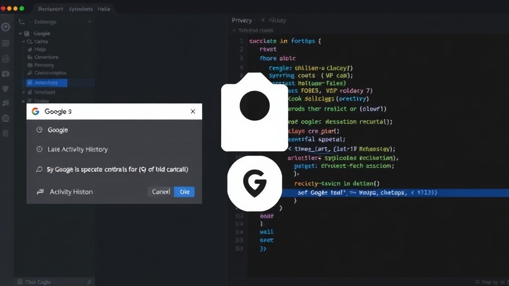 Infographic comparing Google's previous and new privacy control features