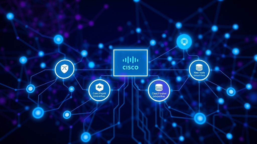 Diagram illustrating Cisco SD-WAN architecture with vulnerable components highlighted