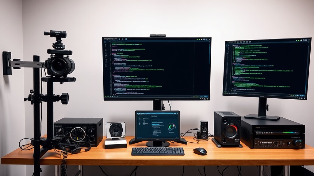 DisplayMate's lab setup featuring specialized equipment for objective screen testing