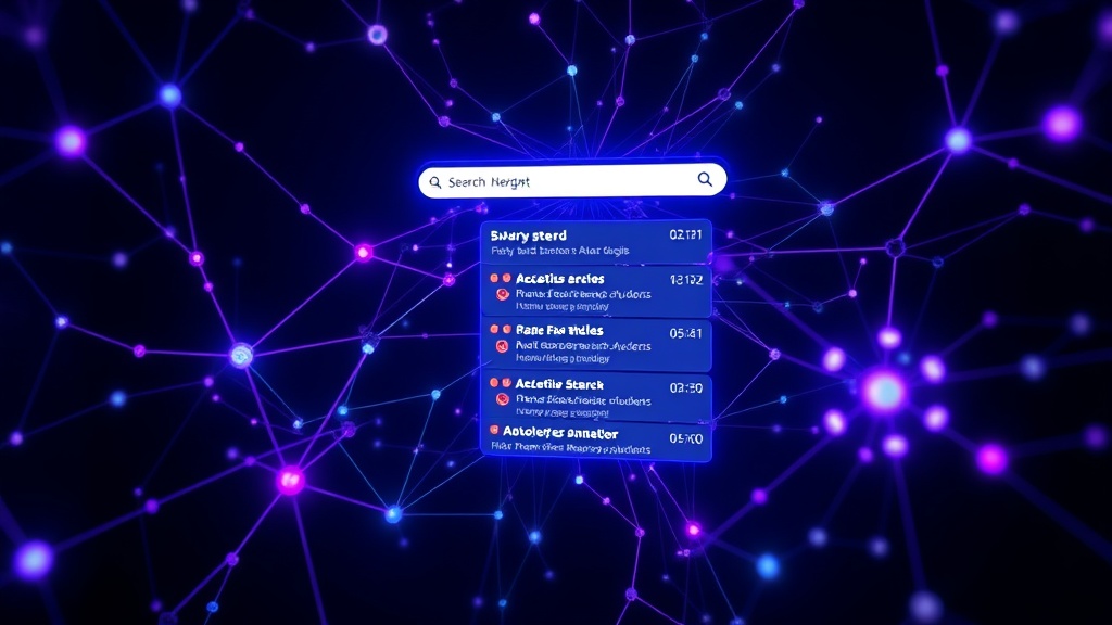 Peec AI's platform interface demonstrating advanced search query results