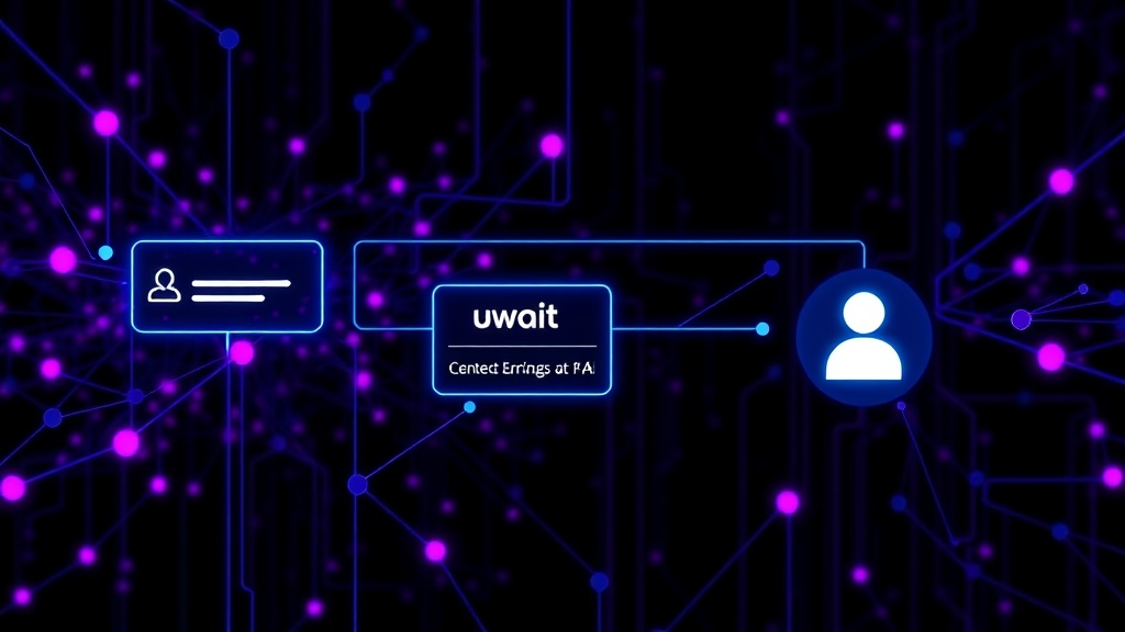 Flowchart illustrating user request, uwait queue, AI processing, and user earnings stream
