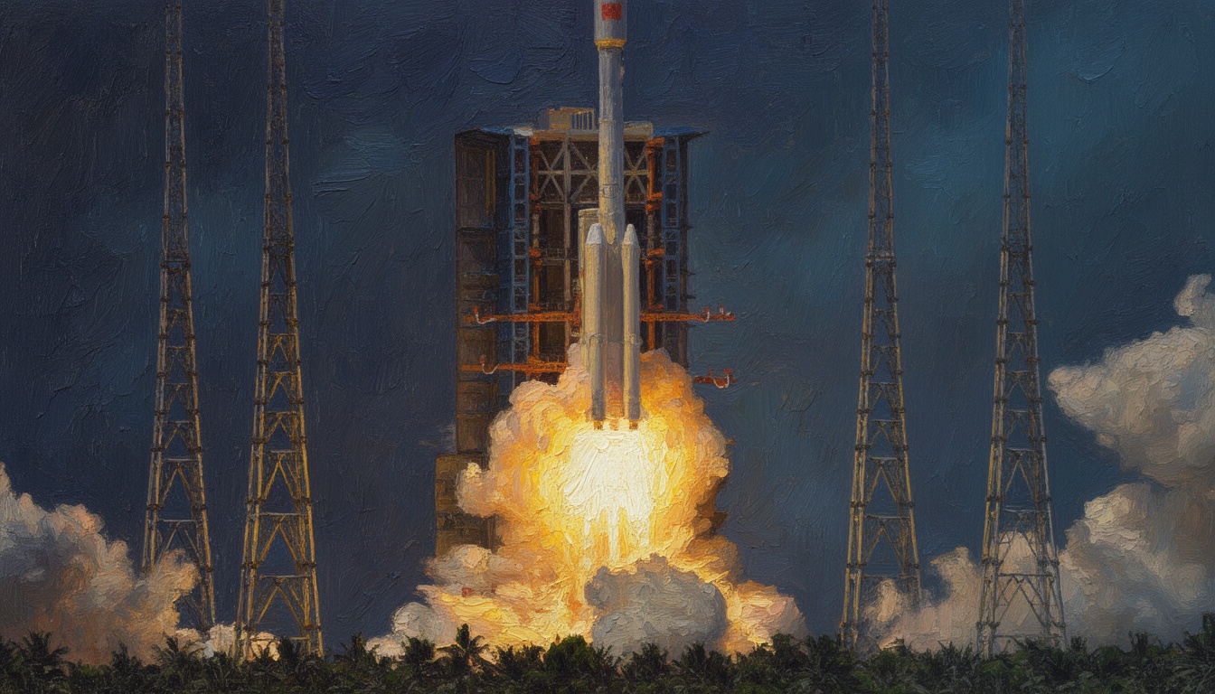 China's Satellite Engine Sets Record, Outpaces US Competitors