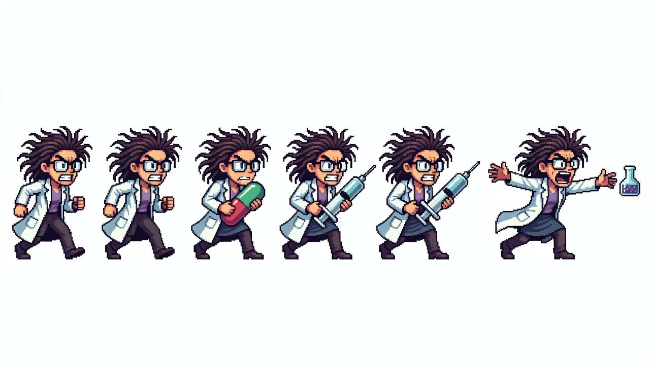 Pharmacist Sprite Sheet (1 / 4)