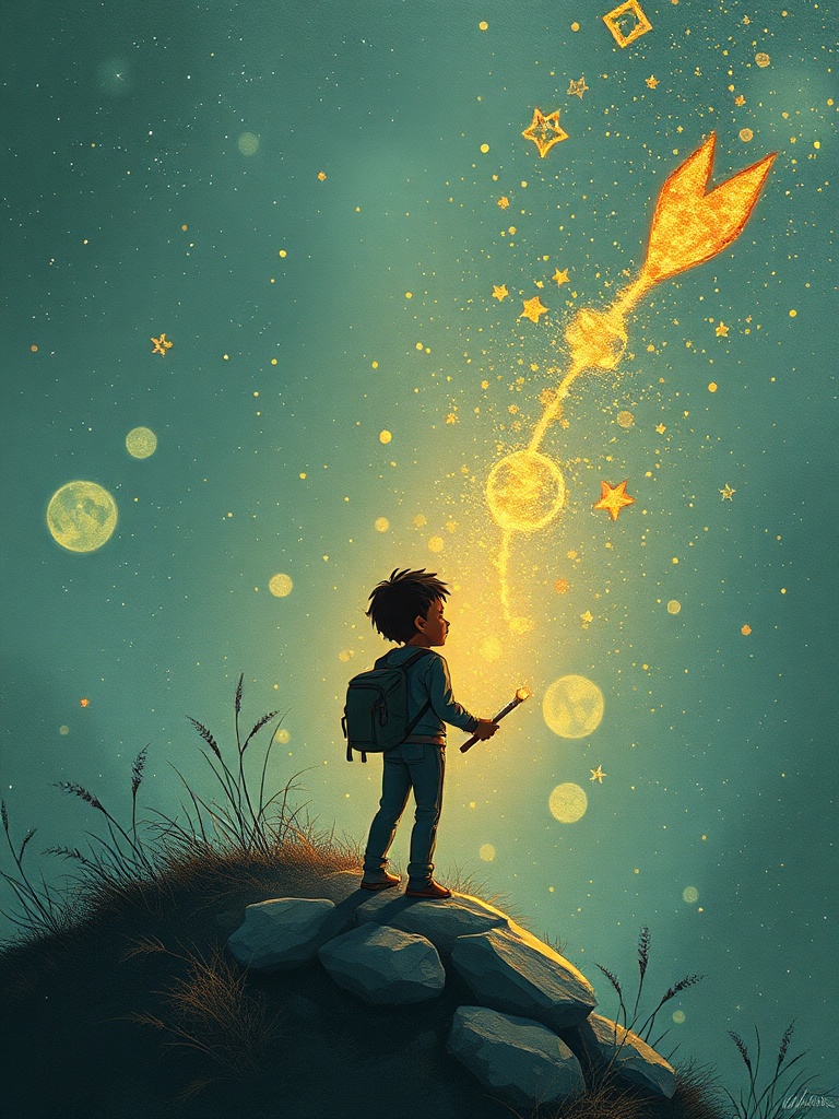 A Spark in the Cosmic Dust