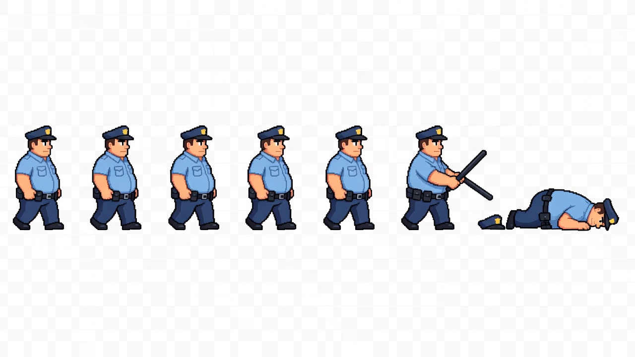 Kevin Final Sprite Sheet (1 / 2)