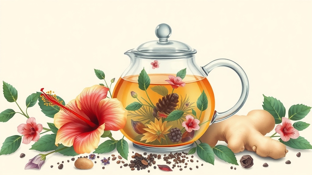 Chá de Hibisco e Gengibre: Receita Passo a Passo