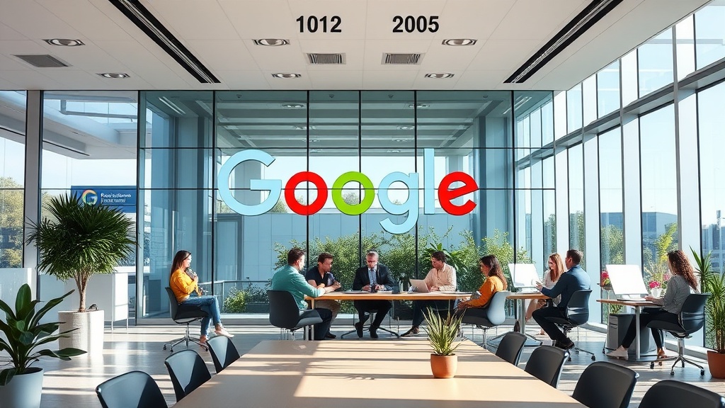 Google's headquarters in Mountain View, California, representing the company's global reach