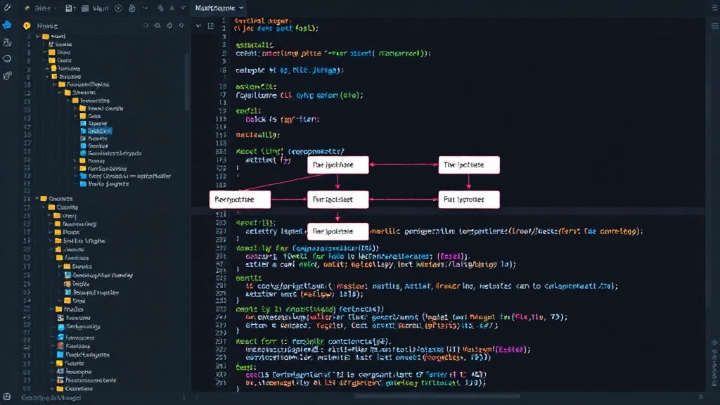 React component tree illustrating a simple static form structure