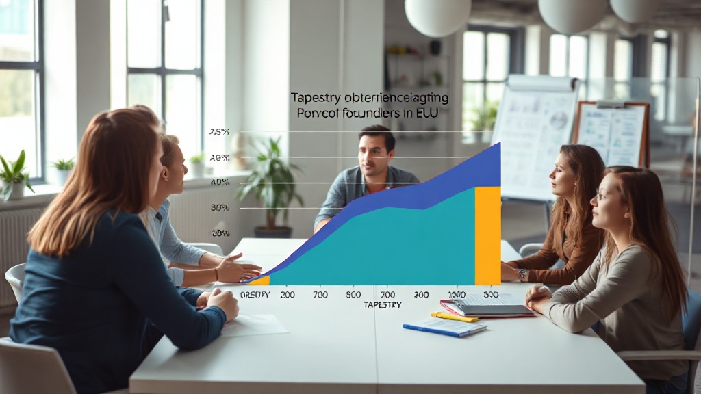 Chart showing Tapestry VC's portfolio distribution by founder experience level