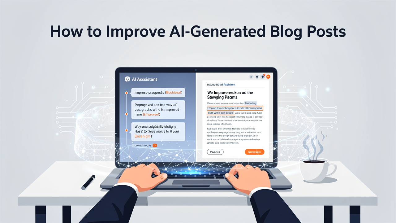 How to Improve AI-Generated Blog Posts: A Practical Guide