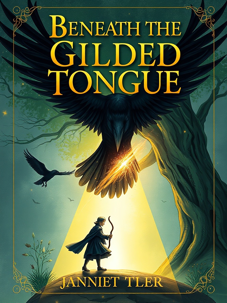 Beneath the glinded tongue