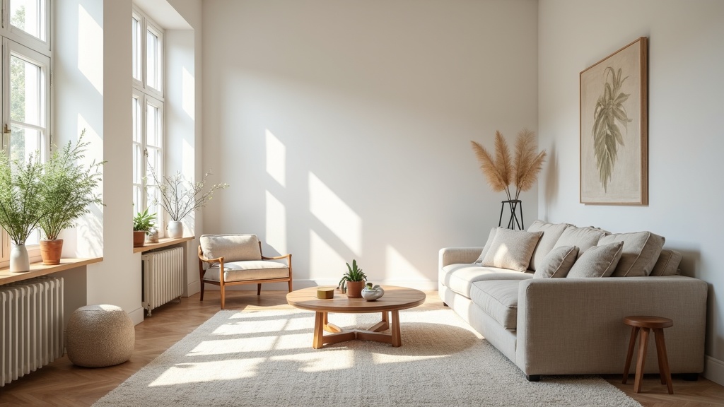 Best furniture arrangement for flow in a Scandinavian living room