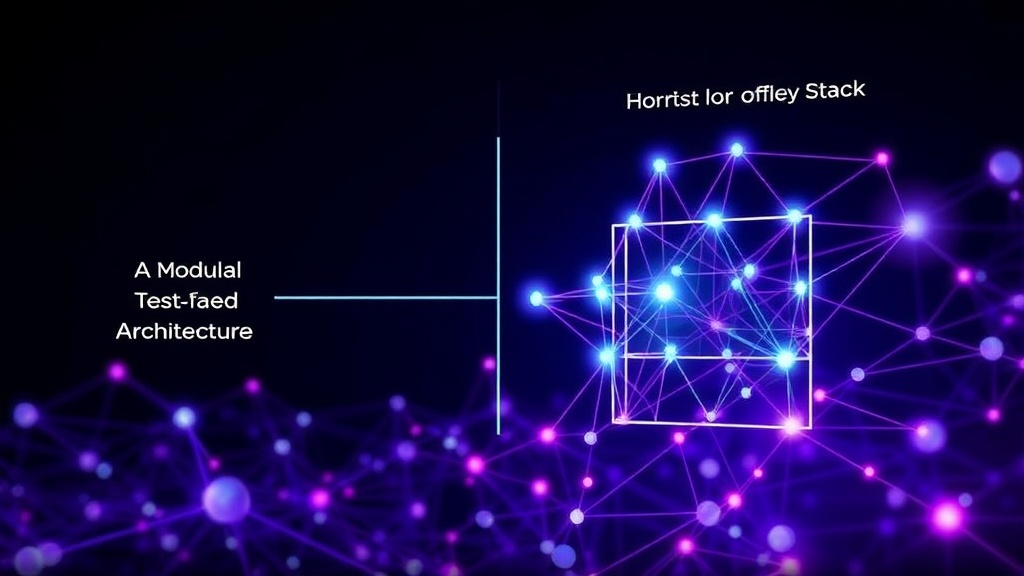 Diagram illustrating the shift from a frontier-only AI stack to a modular, agent-based architecture
