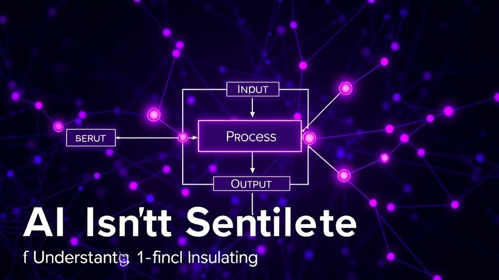 Diagram illustrating the input-process-output flow of a typical functional AI model