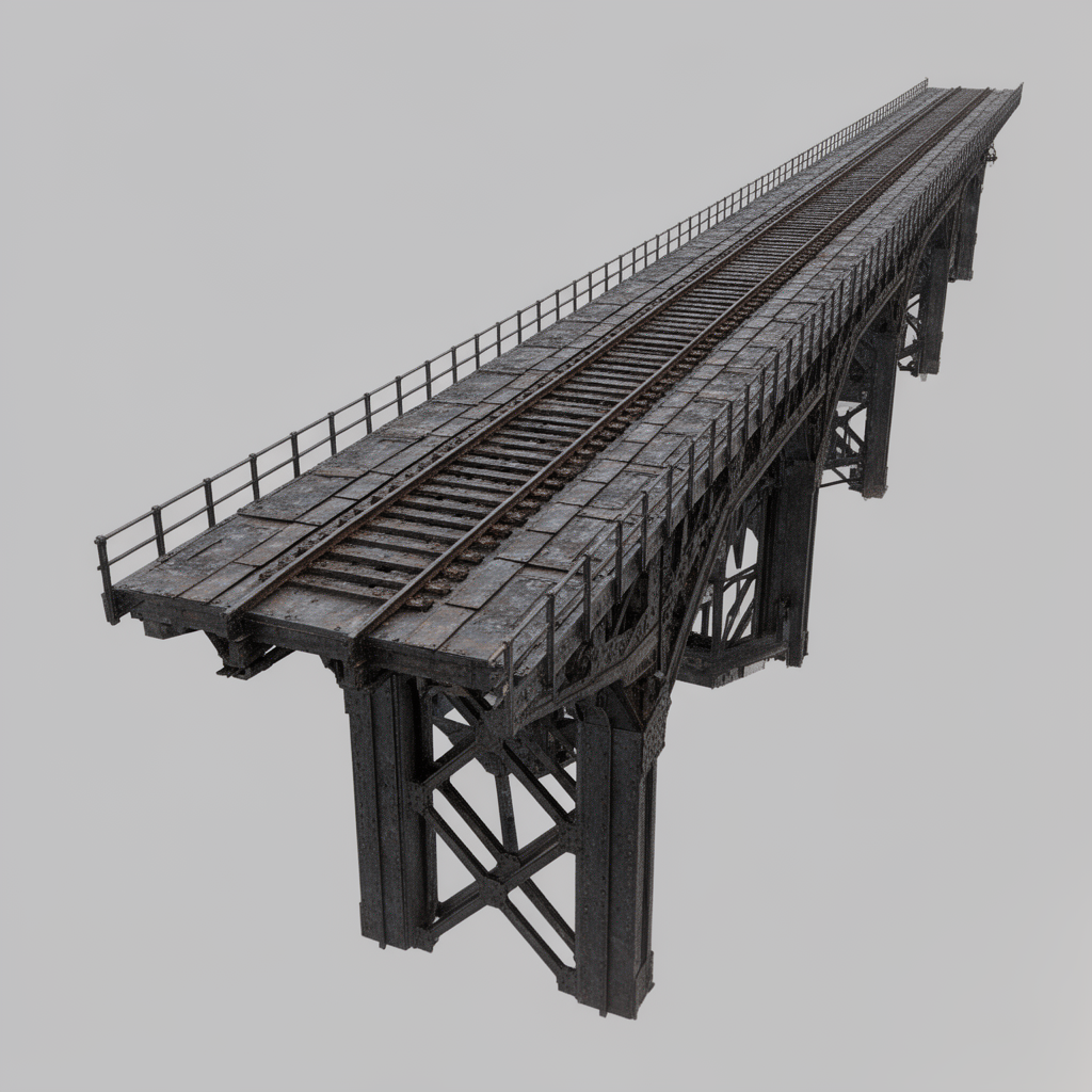 Image: 3D asset reference plate. A single isolated grand