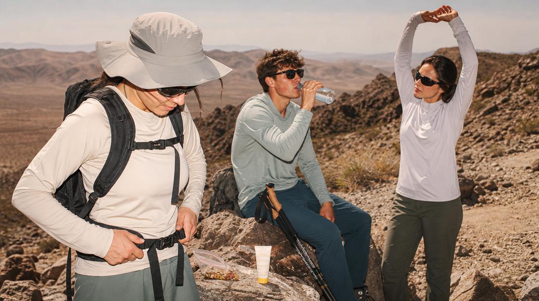 Care and maintenance of hiking shirts, washing and drying