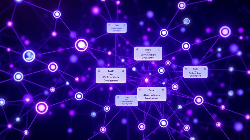 AI agent planning software development tasks with clear dependencies outlined