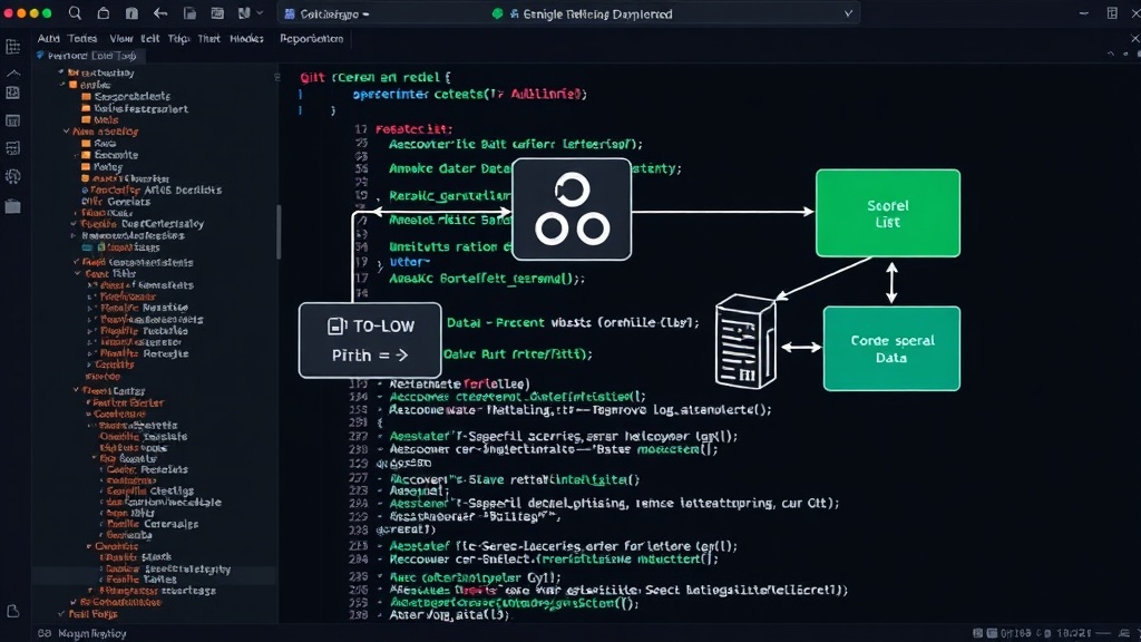 Diagram illustrating the flow of personal data into a central AI-managed Git repository
