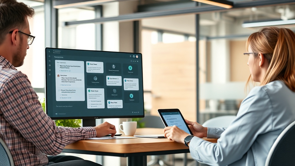 User interface mockup showing Vida observing and learning application interactions