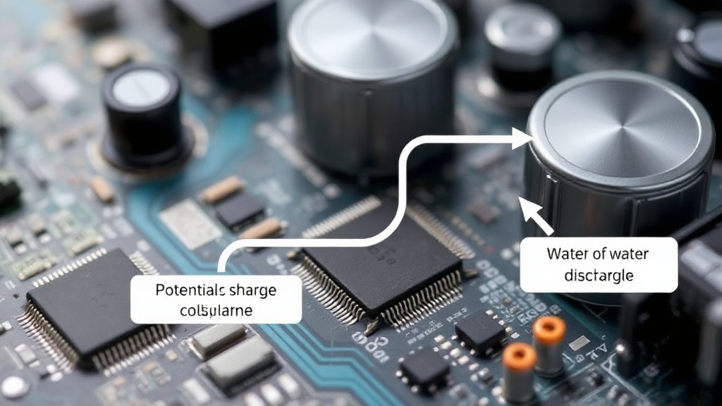Schematic illustrating a data center's closed-loop cooling system and potential discharge points.