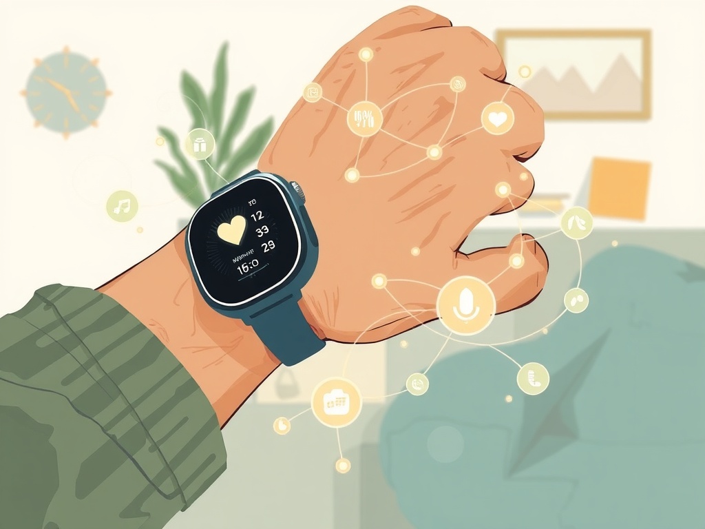 Image for Wearable Sensors May Bridge UK Veterans' Mental Health Monitoring Gap