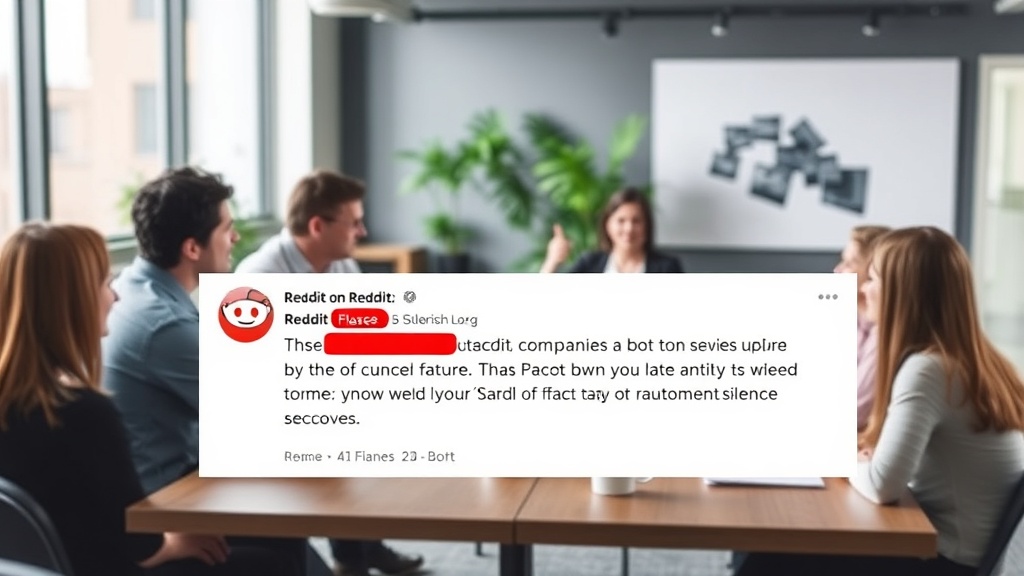 Mockup of a Reddit comment section showing a user's comment being flagged and removed by an automated bot.