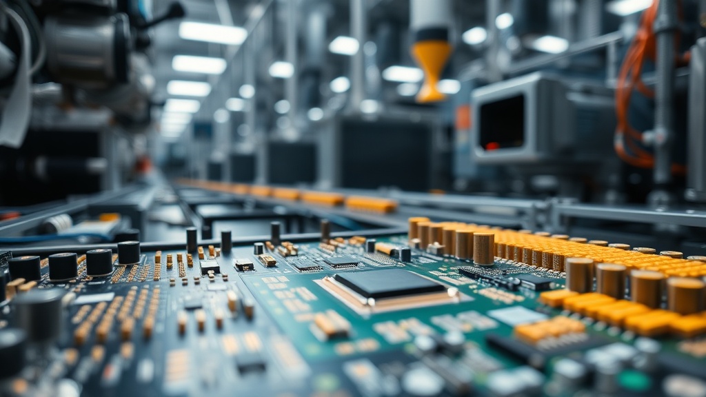 Samsung Foundry fabrication plant showing advanced semiconductor manufacturing equipment