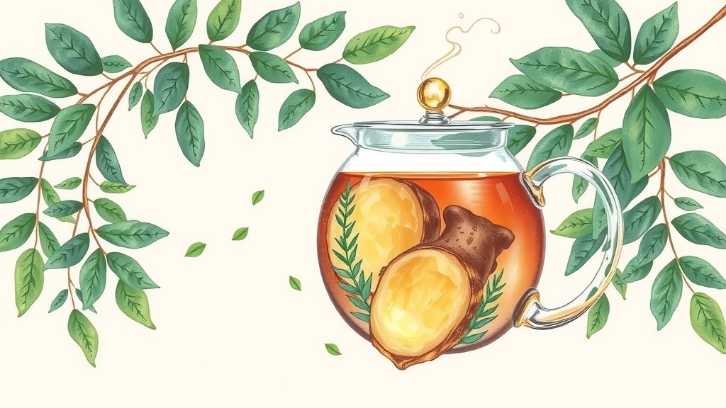 Infusão de Raiz de Gengibre Fresco: Receita Completa