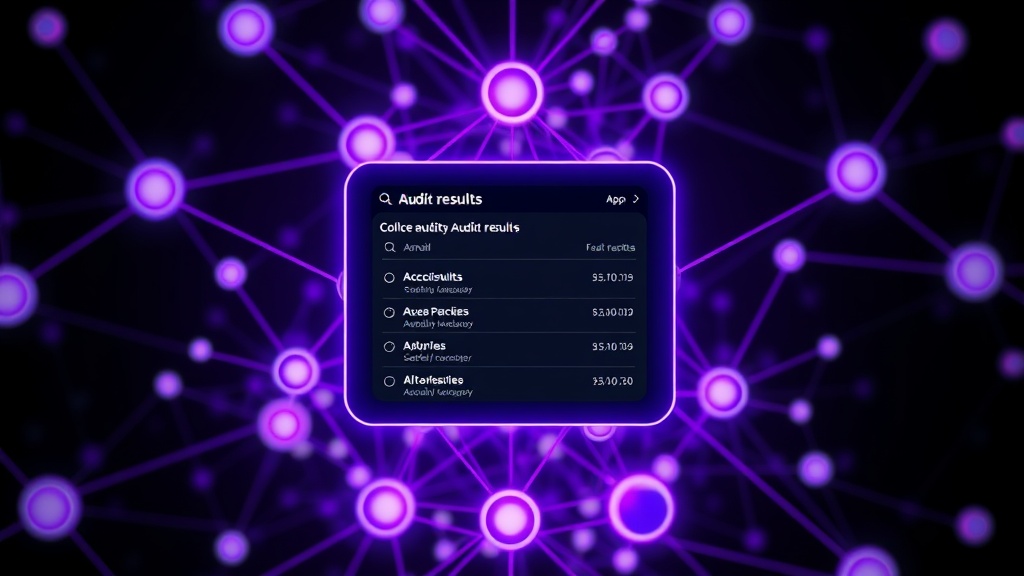 Developer's AI agent interface displaying audit results for an Android app