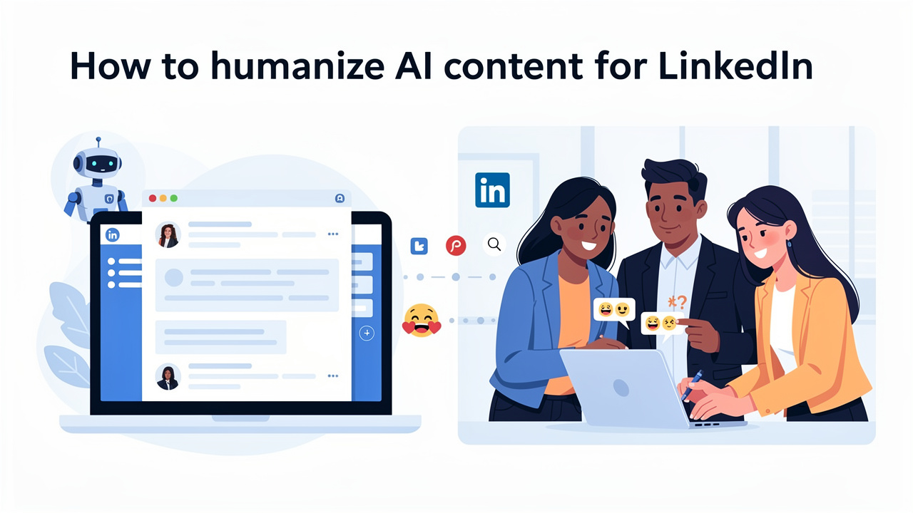 How to Humanize AI Content for LinkedIn