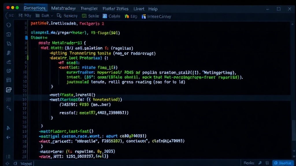 Python code snippet demonstrating MetaTrader5 initialization and data retrieval
