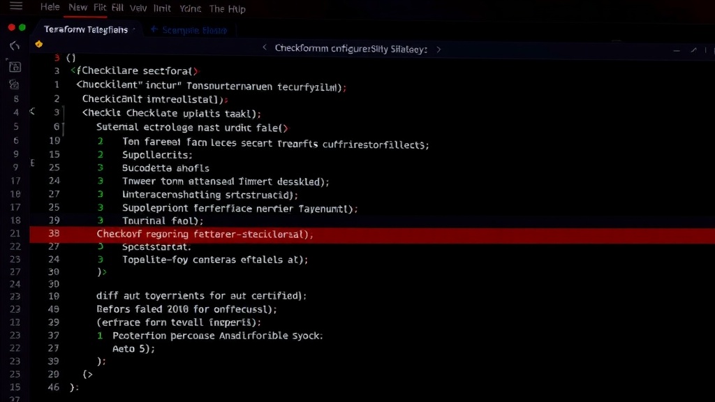 Checkov terminal output showing 35 failed security checks for a Terraform configuration
