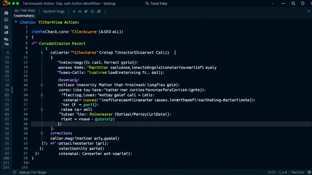 GitHub Actions workflow file snippet for running Checkov scans