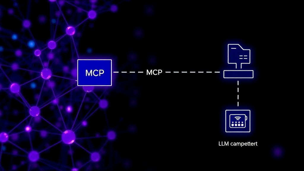 Diagram illustrating the inverted MCP flow: server requesting LLM completion from client.