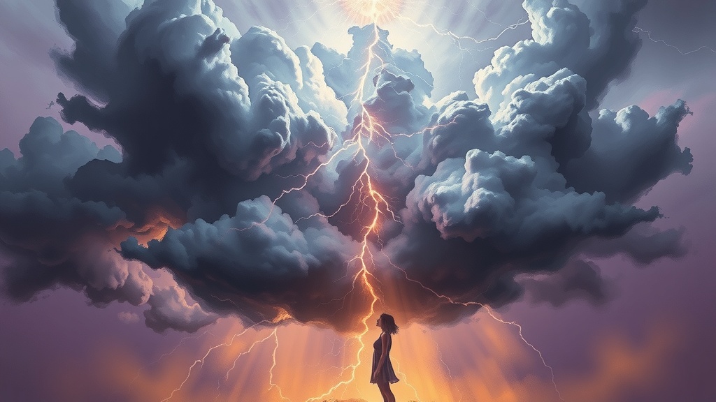 Sonhar com Tempestade e Raio: Transformação Espiritual