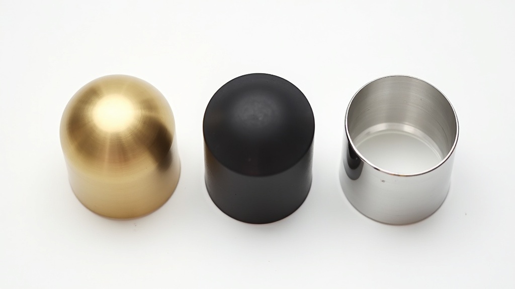 Comparison of metal finishes showing how inconsistency creates visual tension