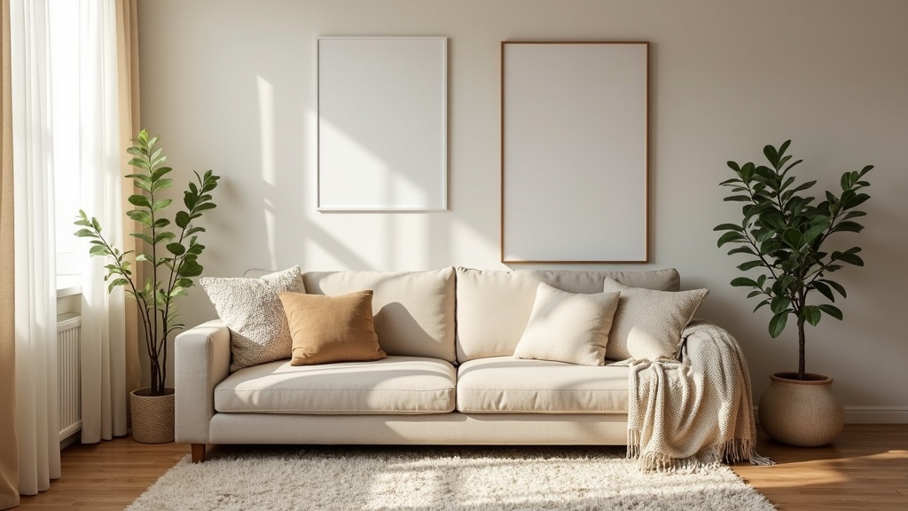How to make a rental space feel permanent with Scandinavian-inspired decor