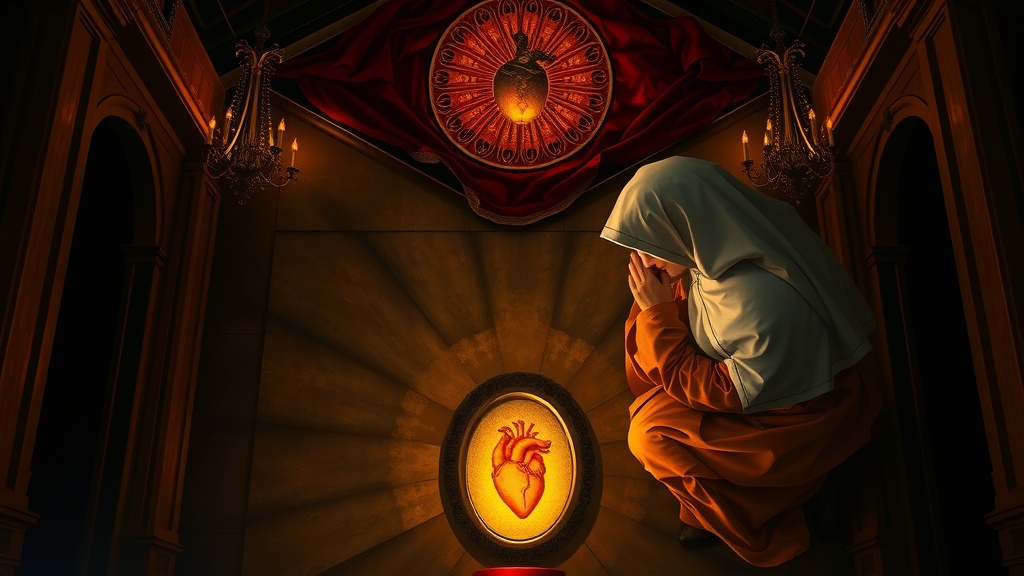 Santa Margarida Maria Alacoque e a Devoção ao Sagrado Coração