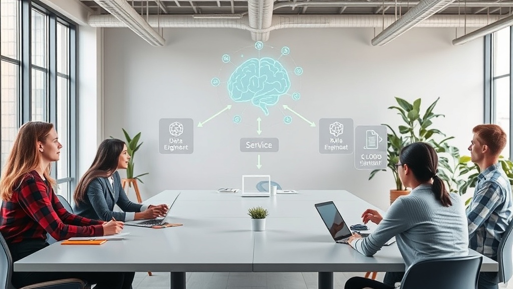 Conceptual diagram illustrating data flow from individual cognitive processes to a centralized AI valuation system.