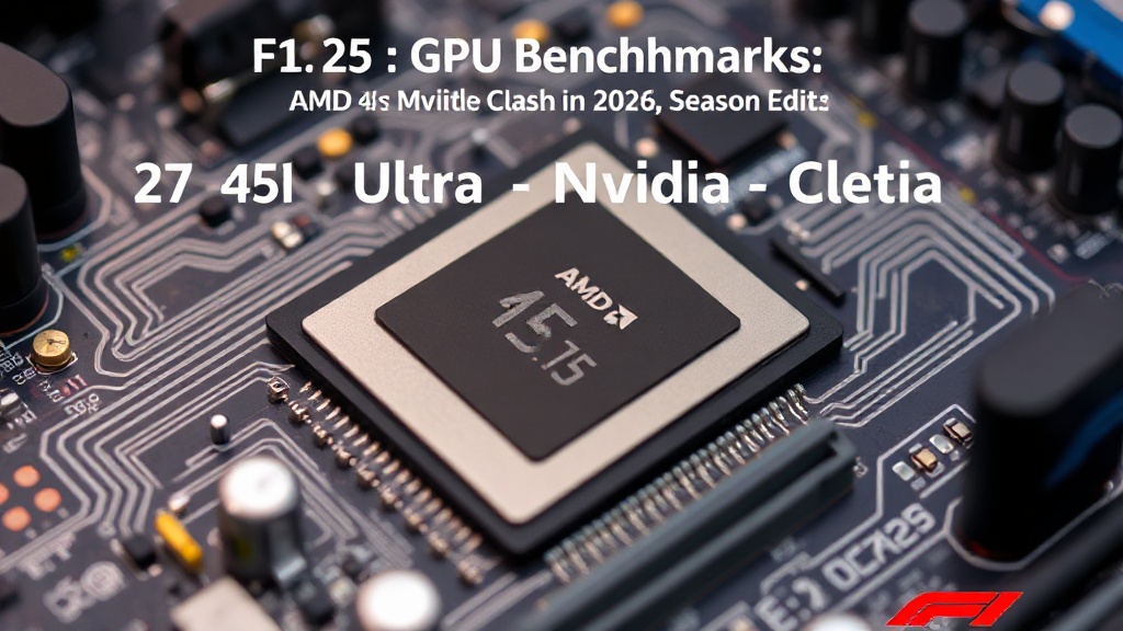 GPU performance comparison chart for F1 25 at 4K Ultra settings