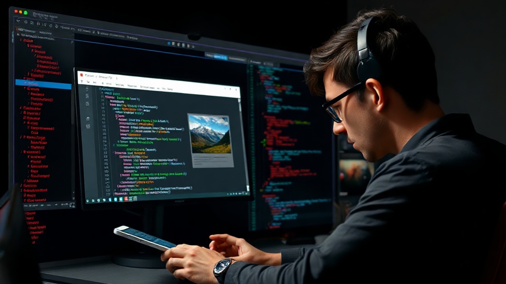 Developer inspecting image file sizes and formats in browser dev tools