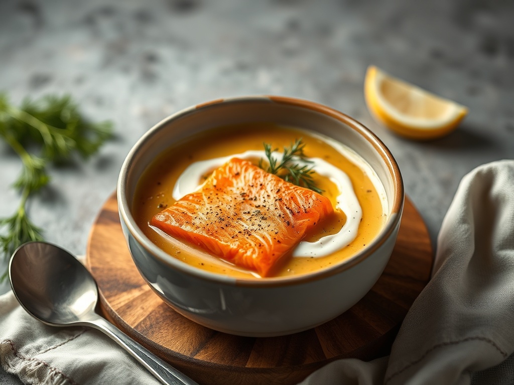 Finnish Salmon Soup Cream and Dill: A Hearty Nordic Comfort