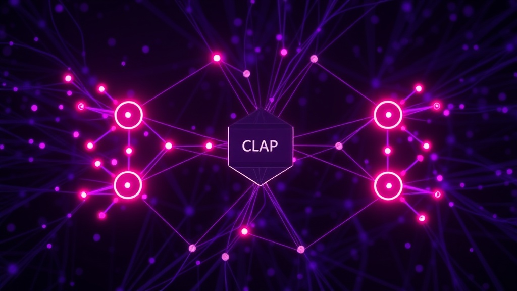 Diagram illustrating CLAP's architecture and the audio encoder's role in embedding generation