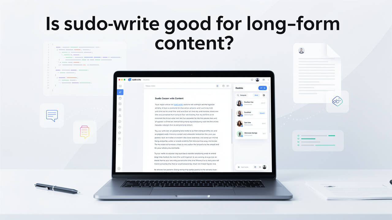 Is Sudo-write Good for Long-Form Content? An Honest Assessment