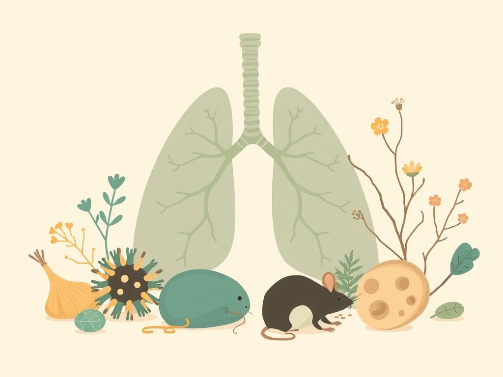 Image for Specific Probiotic Strain Reduces Age-Related Lung Scarring Through Gut-Lung Communication